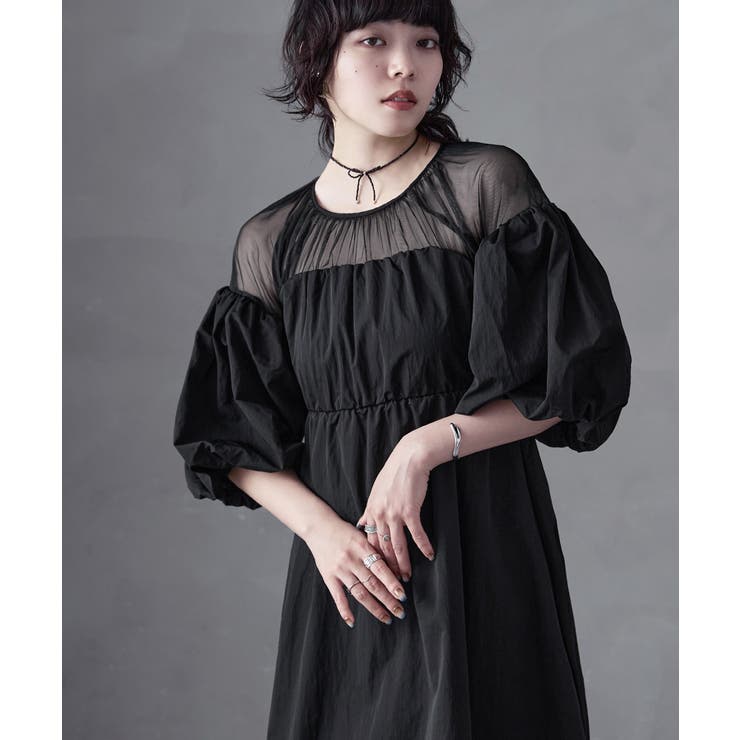 aity アイティ タフタ×チュール | Fashion Letter | 詳細画像11 