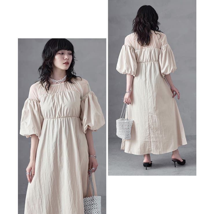 aity アイティ タフタ×チュール | Fashion Letter | 詳細画像19 