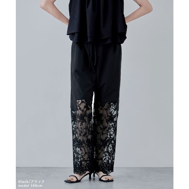 etoll エトル スカラップレースシアーパンツ | Fashion Letter | 詳細画像2 