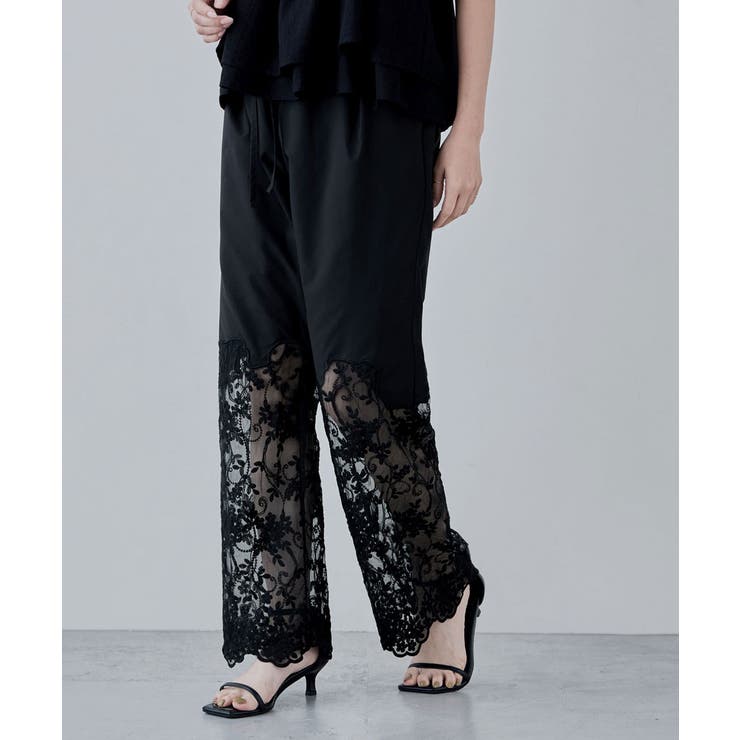 etoll エトル スカラップレースシアーパンツ | Fashion Letter | 詳細画像3 