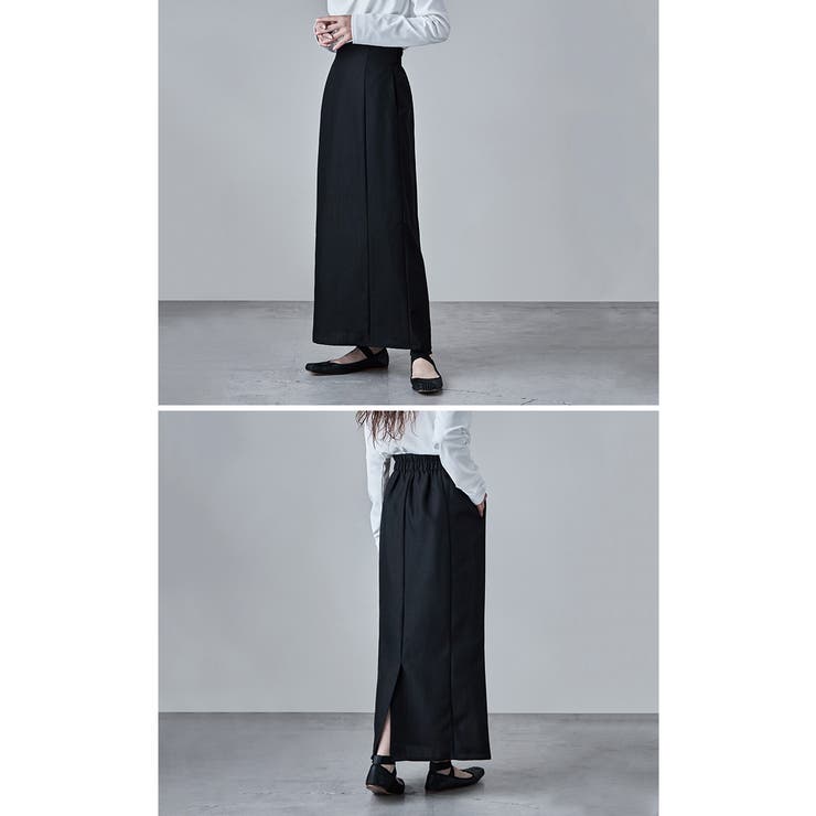 etoll エトル リネンタッチハイウエストタイトスカート | Fashion Letter | 詳細画像6 