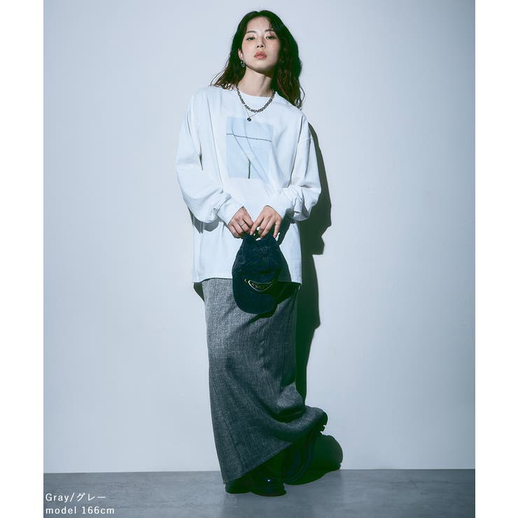 etoll エトル リネンタッチハイウエストタイトスカート | Fashion Letter | 詳細画像15 