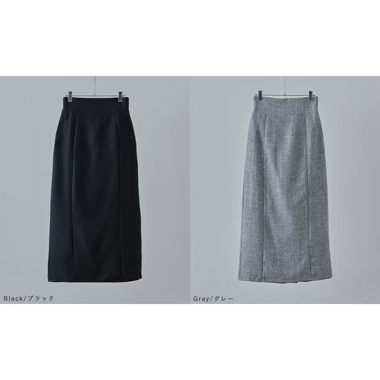 etoll エトル リネンタッチハイウエストタイトスカート | Fashion Letter | 詳細画像18 