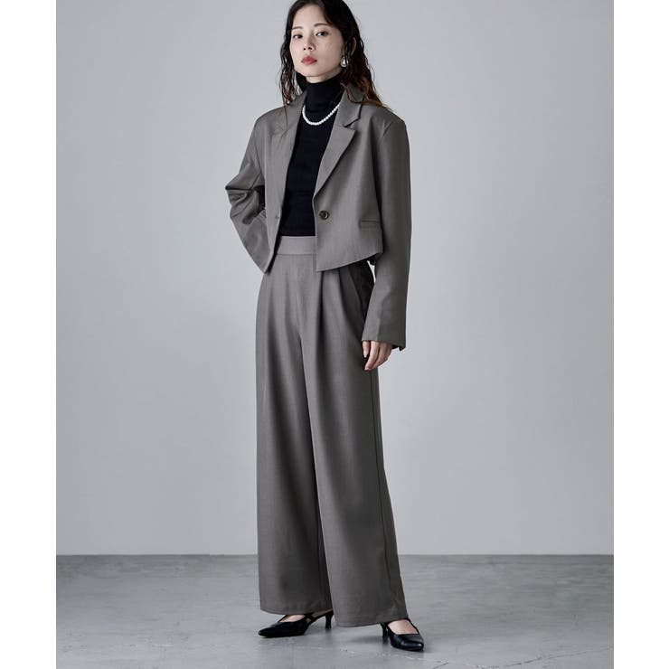 etoll エトル セットアップパンツスーツ | Fashion Letter | 詳細画像8 