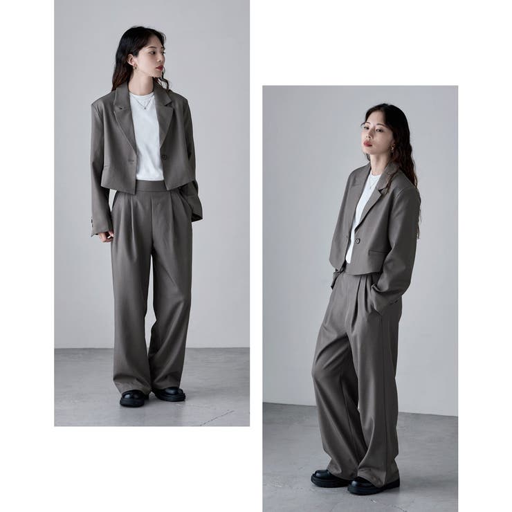 etoll エトル セットアップパンツスーツ | Fashion Letter | 詳細画像9 