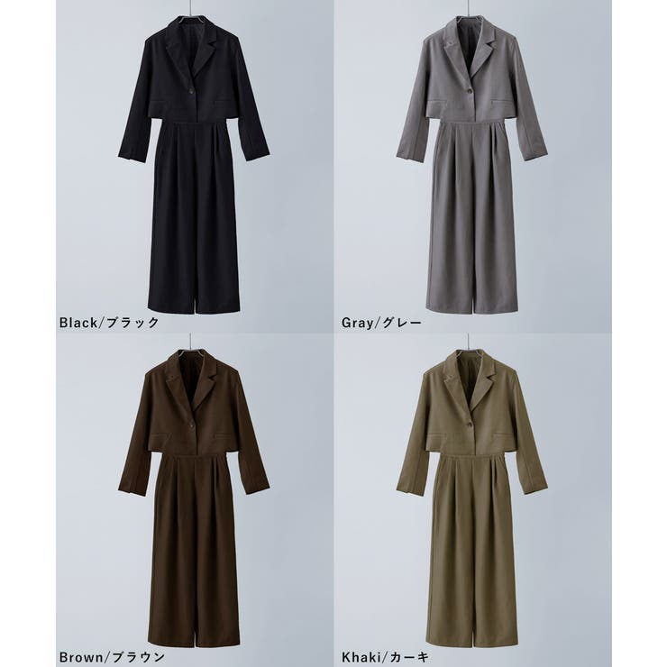 etoll エトル セットアップパンツスーツ | Fashion Letter | 詳細画像18 