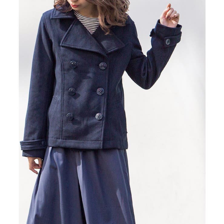 Pコート レディース ショート丈 品番 Ft000005482 Fashion Letter ファッションレター のレディース ファッション通販 Shoplist ショップリスト
