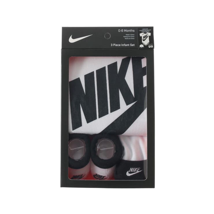 Amazon.co.jp: NIKE ベビー ボーイズ 帽子 ブーティー 2点セット
