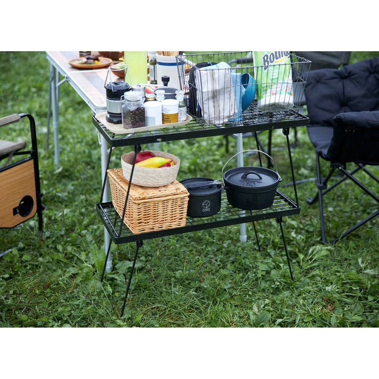 FIELDOOR（フィールドア） | アウトドアメッシュラック 六角形型