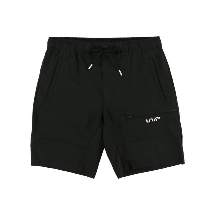 【新品】Overlap Zip Shorts (black) XL