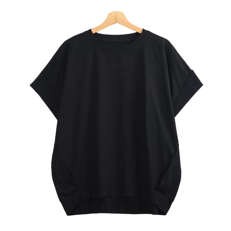ハートバックロゴ刺繍Tシャツ オーバーサイズ 韓国[品番