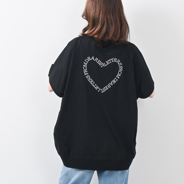 tシャツ バックロゴ刺繍プルオーバー レディース 楽天市場】今だけ☆3,700円！バック刺繍ロゴTシャツ(on3644596