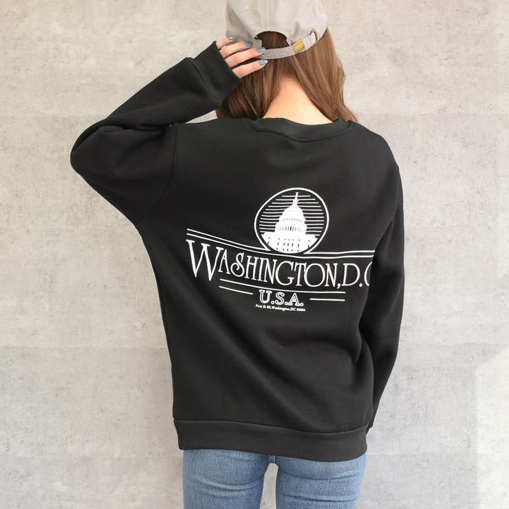 シンプルロゴトレーナー ゆるっとしたシルエットが可愛い◎パーカー トレーナー | Felt Maglietta | 詳細画像9 