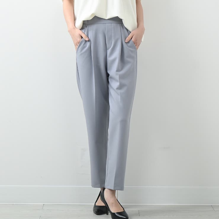 タックテーパードパンツ 美シルエット オールシーズン | Felt Maglietta | 詳細画像46 