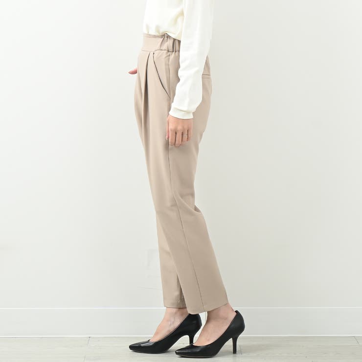 タックテーパードパンツ 美シルエット オールシーズン | Felt Maglietta | 詳細画像55 