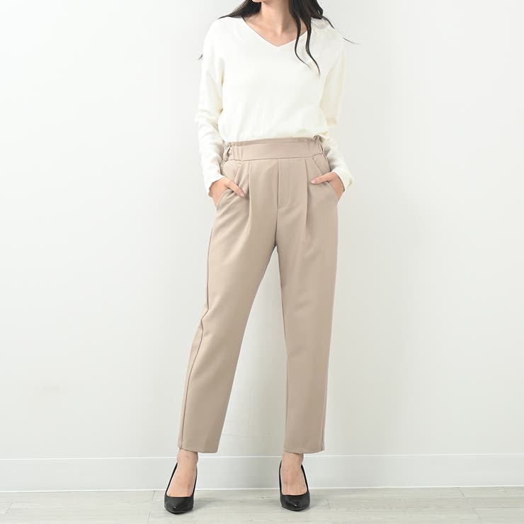 タックテーパードパンツ 美シルエット オールシーズン | Felt Maglietta | 詳細画像57 