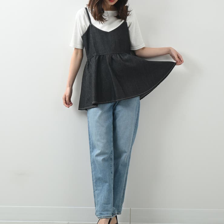 美品❗️ PHEENY フィーニー デニムビスチェ デニムビスチェ カジュアル かわいい[品番：FM000006419]｜Felt