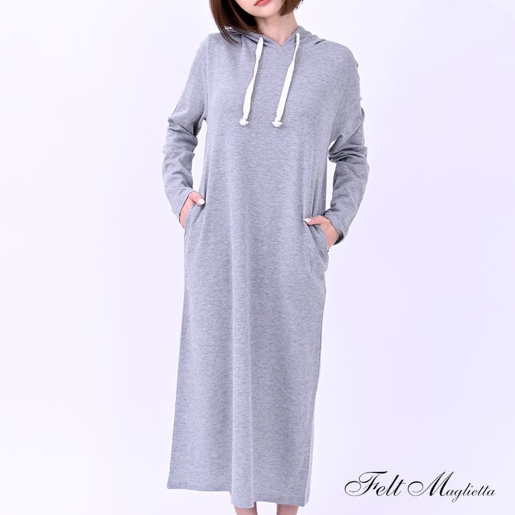 スウェットワンピース春夏ルームウェア裏毛マキシ丈ワンピ部屋着ワンピーススカートパ 品番 Fm Felt Maglietta フェルトマリエッタ のレディースファッション通販 Shoplist ショップリスト