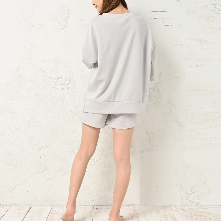 ★Ravijour★クロシェニットセットアップ★ルームウェア★ショートパンツ★ Ravijour - ☆Ravijour☆クロシェニットセットアップ☆ルーム
