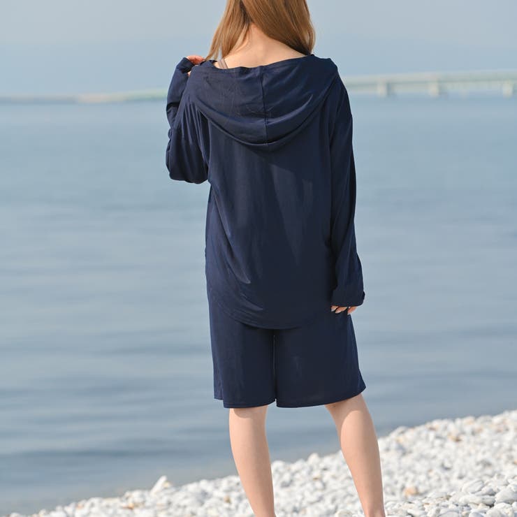 UVカットラッシュガード 上下セット パーカー＆ショートパンツ | Felt Maglietta | 詳細画像9 