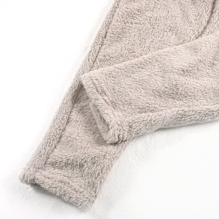 モコボア上下ハイネックパンツセットアップ もこもこあったかいルームウェア パジャマ | Felt Maglietta | 詳細画像32 