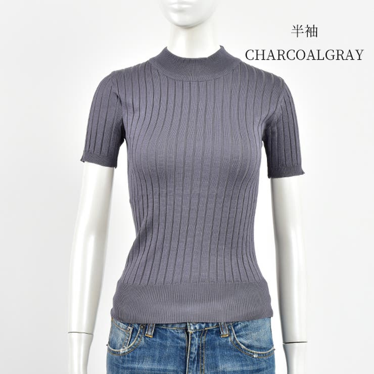 リブニット トップス 半袖 | Felt Maglietta | 詳細画像21 