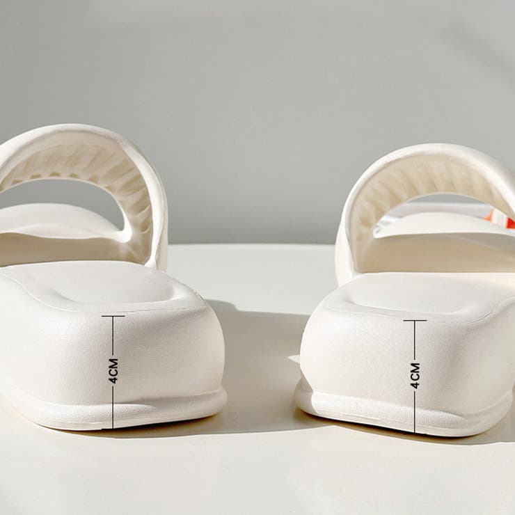 厚底ボリュームサンダル マカロンカラー SNS映え[品番：FM000006072