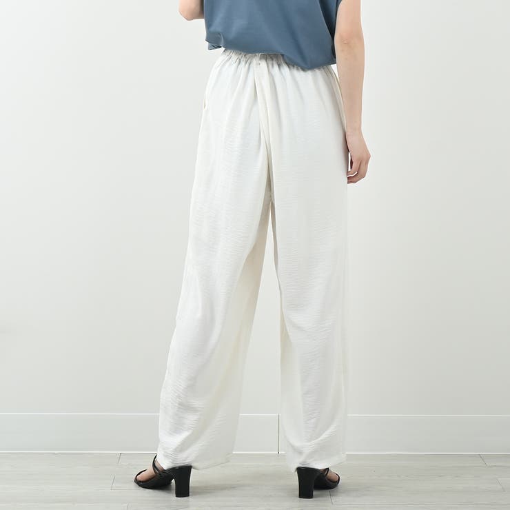 リュクスストレートパンツ Meltax とろける着心地[品番：FM000006466]｜Felt Maglietta（フェルトマリエッタ ...