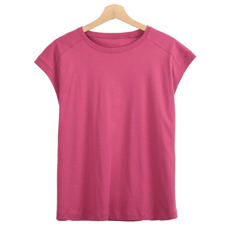 しっとりとした滑らかなタッチTシャツ キレイ色展開 春 夏 リラクシー | Felt Maglietta | 詳細画像27 