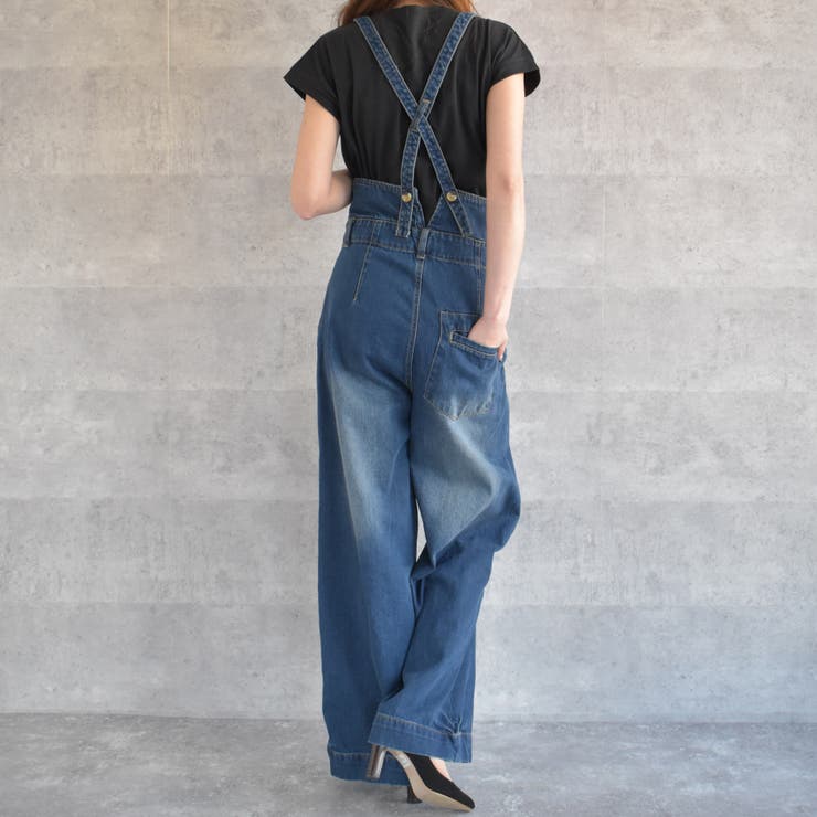 ハイウエストサス付ワイドパンツ ハイウエストデザイン オールシーズン | Felt Maglietta | 詳細画像7 