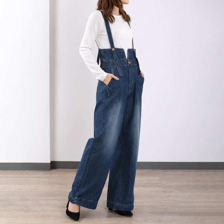 ハイウエストサス付ワイドパンツ ハイウエストデザイン オールシーズン | Felt Maglietta | 詳細画像20 