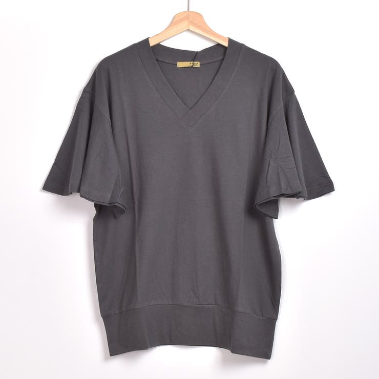 袖フリルTシャツ たっぷりのフリル袖が動くたびに女性らしい1枚♪綿100％コット… | Felt Maglietta | 詳細画像19 