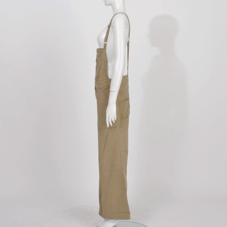 ツイルサロペットワイドパンツ カジュアルコーデにピッタリの大人可愛いサロペット◎… | Felt Maglietta | 詳細画像13 