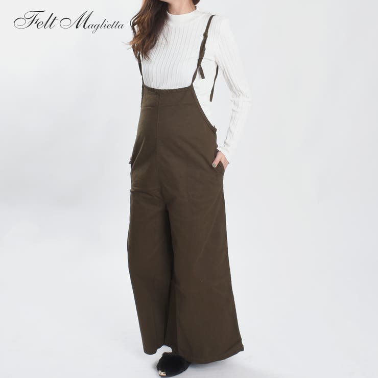 【セール】noble♡肩紐　2wayサロペット　オーバーオール セール】 【WEB限定】2WAYオーバーオール◇ （サロペット