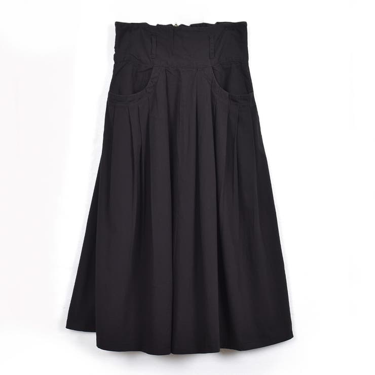 美品　マダム ジョコンダ　ウール混 ストレッチツイルタックフレアスカート40 エアリータックフレアスカート(1 LIGHT GREY): : ウィメンズ