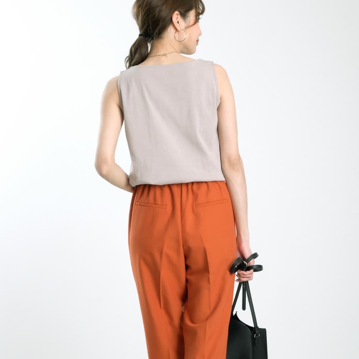 ボートネックタンクトップ ジャケット インナー | Maria Trinity | 詳細画像5 