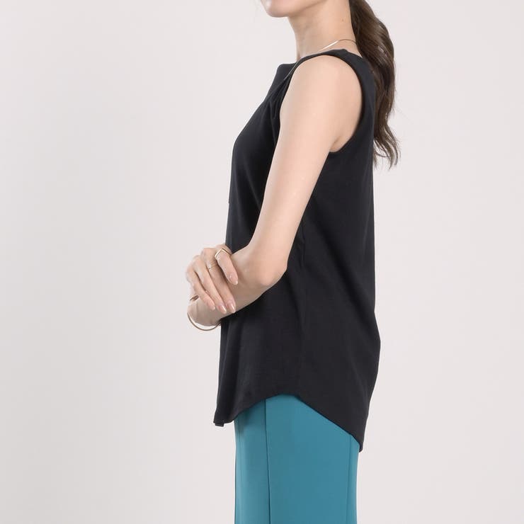 ボートネックタンクトップ ジャケット インナー | Maria Trinity | 詳細画像10 