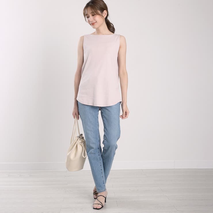 ボートネックタンクトップ ジャケット インナー | Maria Trinity | 詳細画像16 