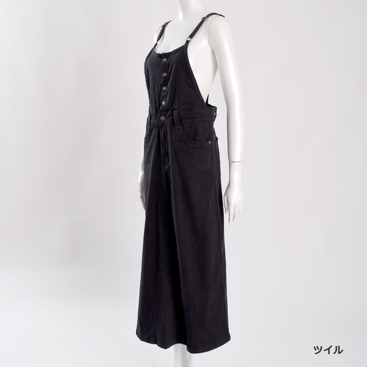 サロペットスカート リネン ツイル ロングスカート ワンピース コットン  | Maria Trinity | 詳細画像27