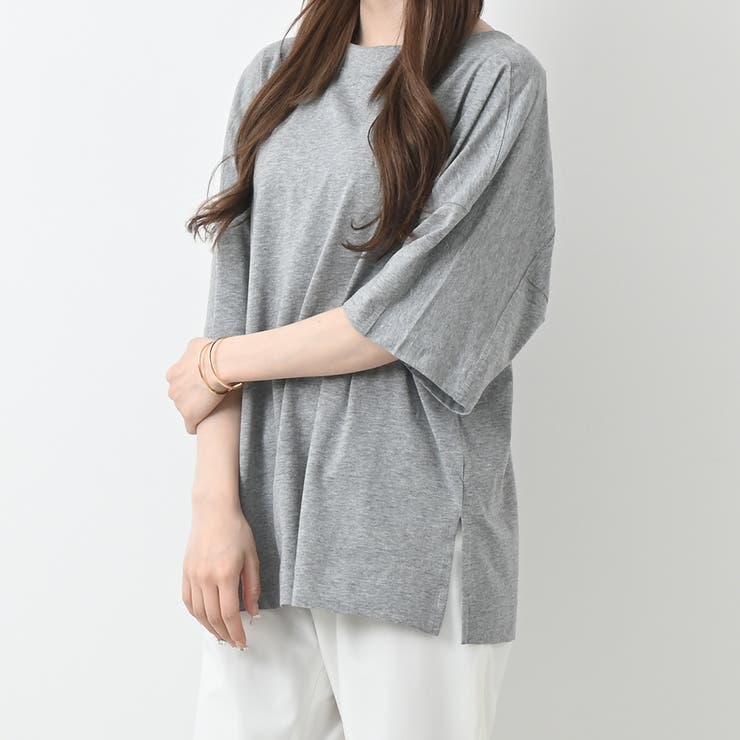 tシャツ 前後２WAYプリーツデザインプルオーバー レディース 前後2WAYオーバーサイズTシャツ 体形カバー ルーズシルエット