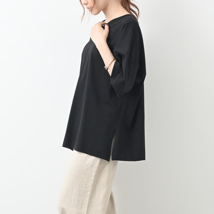 前後2WAYオーバーサイズTシャツ 体形カバー ルーズシルエット