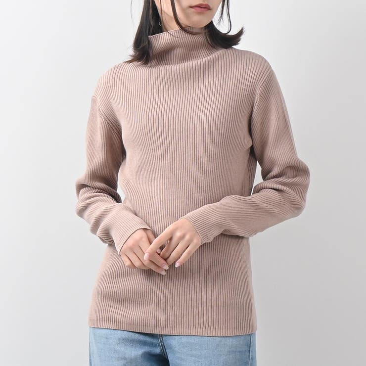 楽天市場】＜24h限先着60％OFFクーポンで2632円！＞ニット タートルネック セーター レディース ハーフネック ハイネック リブ タートル  秋冬 トップス シンプル カジュアル きれいめ かわいい おしゃれ ブラック ベージュ ホワイト ジップ ファスナー ゆったり オーバー 