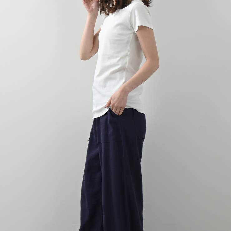 コットンフライス半袖Tシャツ 春 夏 着回し シンプル ベーシック | Maria Trinity | 詳細画像11