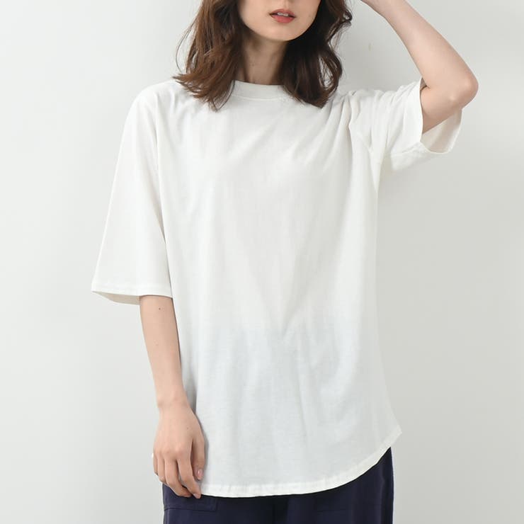 プチハイネックTee 絶妙袖丈 すっきり上品 | Maria Trinity | 詳細画像2 