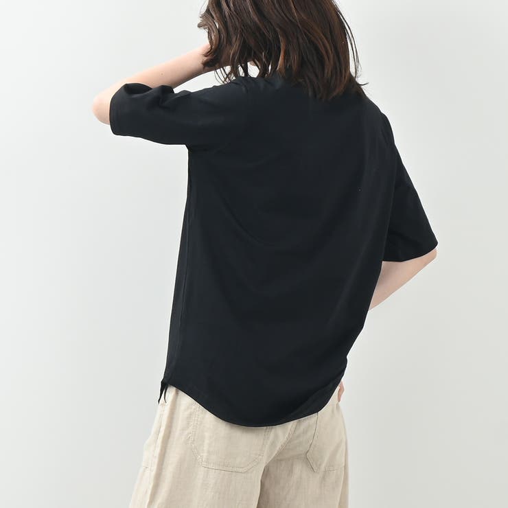 プチハイネックTee 絶妙袖丈 すっきり上品 | Maria Trinity | 詳細画像13 