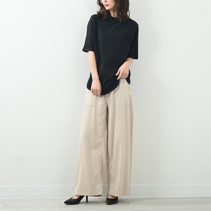 プチハイネックTee 絶妙袖丈 すっきり上品 | Maria Trinity | 詳細画像15 