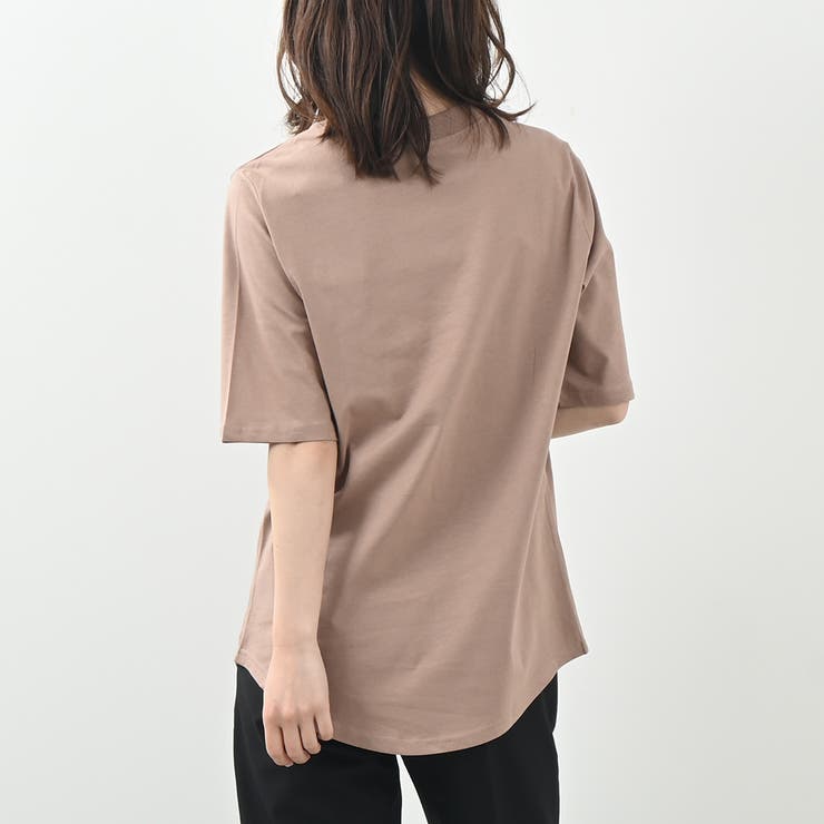 プチハイネックTee 絶妙袖丈 すっきり上品 | Maria Trinity | 詳細画像18 