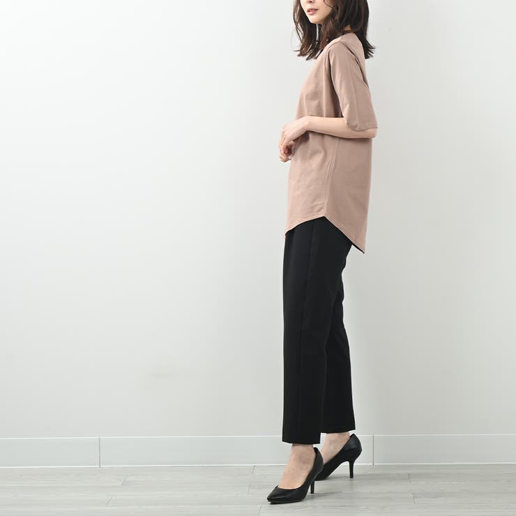 プチハイネックTee 絶妙袖丈 すっきり上品 | Maria Trinity | 詳細画像19 