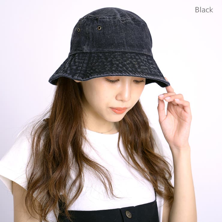 45r ゴマデニムのリリープリントセイルハット新品 45R（フォーティファイブアール）の「ゴマデニムのリリー