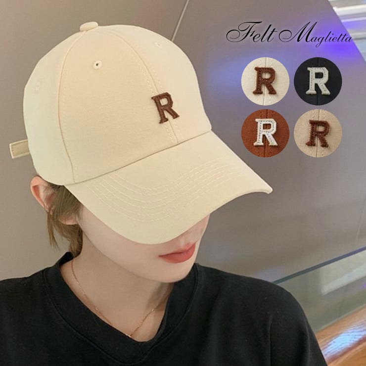 Rロゴキャップ 英文字 アルファベット | Felt Maglietta | 詳細画像1 